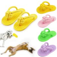 Juguete masticable de algodón para perros Cuerda de zapato interactiva para perros pequeños y grandes Juguete dental para mascotas Suministros para mascotas - details 6