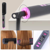 Cepillo Rectificador de Cabello de Iones Negativos Auto Off para Uso Doméstico y Barbería - details 3