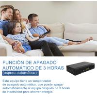 Nueva Version 2024 Español TDT GRABADOR Decodificador  TV DVB-T T2 H265 HEVC FTA Full HD PVR, USB, HDMI, SCART, Sintonizador de TV Digital Terrestre, Receptor Digital de Alta definición Full HD 1080p HD JN 821T2 TV Graba en HD - details 2