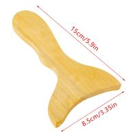Tabla de Masaje de Guasha de Madera Herramienta de Terapia de Presión para Espalda, Cuello, Cuerpo - details 1