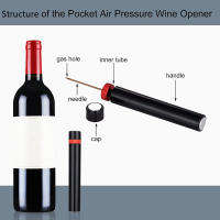 Abridor de vino portátil, bomba de presión de aire, sacacorchos, herramientas, accesorios para el hogar, Bar, restaurante - details 2