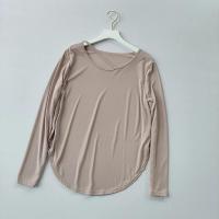 Camisa Deportiva para Mujer Holgada para Correr, Secado Rápido, Grande, Informal, Transpirable, Ropa de Yoga que Absorbe el Sudor, Camisa de Manga Larga - details 5