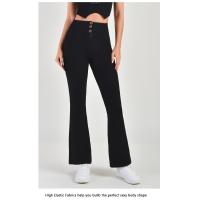 Pantalones de Cintura Alta de Melocotón Europeo Versátiles para Mujeres, Adecuados para Fitness y Yoga, Acampados Fuera de Uso - details 7