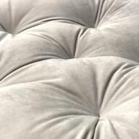 Redondo - Almohada para Silla Colgante - Almohada para Silla Columpio - Almohada Blanda - Plata - details 2