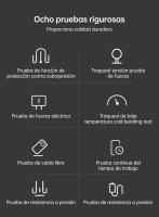Compresor de Aire Eléctrico Portátil Xiaomi Mijia 150PSI para Bicicleta, Coche, Fútbol, Baloncesto, Hogar Inteligente Hecho en China - details 10