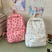 Mochila con lazo de nailon, bolso escolar ligero de gran capacidad para estudiantes, bolsa de almacenamiento, bolso de hombro para adolescentes de estilo japonés, viaje - details 3