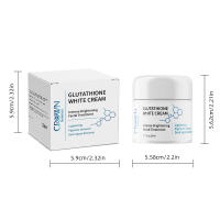 Crema facial de glutatión con ácido kójico, antioxidante suavizante, Reduce la melanina oscura, brillo hidratante, adecuado para hombres y mujeres - details 8