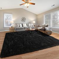 Alfombras De Área De Felpa Suave Para Sala De Estar, Alfombra De Piso Esponjosa Para Dormitorio, 1 unidad - details 4