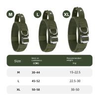 Collar de entrenamiento para perros ajustable y duradero, hebilla de Metal, Collar de cuello para perro resistente, Collar con remaches para perro transpirable, perro de trabajo - details 0
