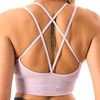 Nvgtn-Sujetador sin costuras para mujer, Top de licra, elástico, transpirable, realce de pecho, ropa interior deportiva de ocio - details 29
