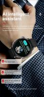 Reloj inteligente deportivo para hombre, con NFC, monitor de frecuencia cardíaca, aleación, AMOLED, 1 GB, notificaciones de WhatsApp. - details 4