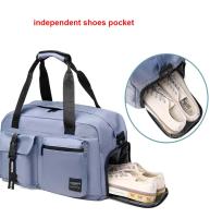 Bolso grande para Fitness, bolso deportivo para mujer, zapatos secos y húmedos, bolsillo, bandolera de un solo hombro, natación, Yoga, gimnasio, mochila de viaje - details 6