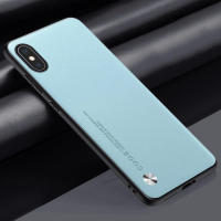 Funda de lujo de cuero PU para iPhone XS Max Cubierta trasera de silicona a prueba de golpes - details 10