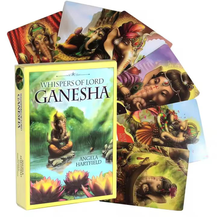 Murros de Lord Ganesha, cartas de oráculo, cartas de Tarot de adivinación, adivinación - 1