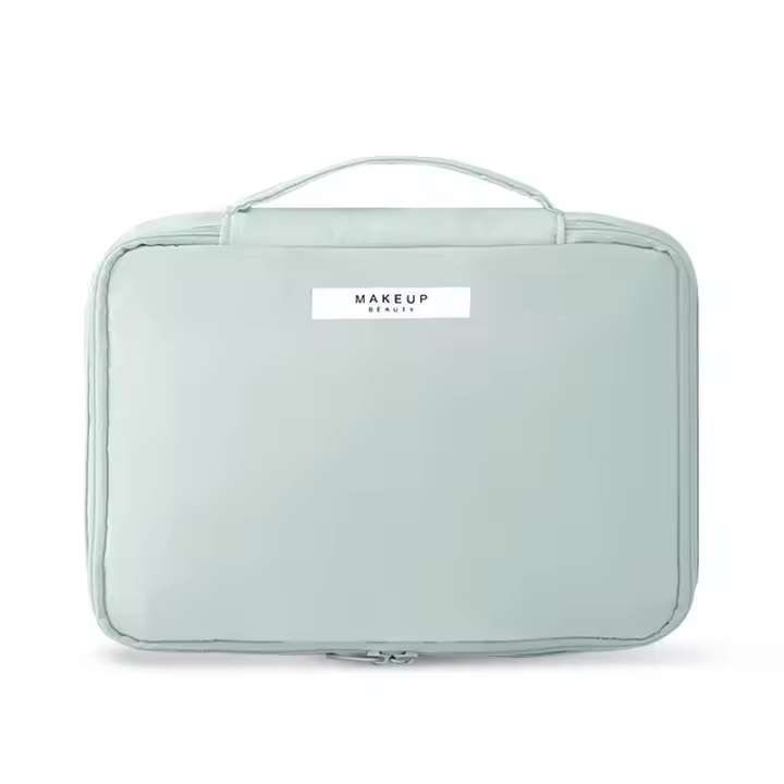 Bolsa de cosméticos portátil de alta apariencia para mujer, bolsa de lavado de viaje de gran capacidad, bolsa de almacenamiento - 1