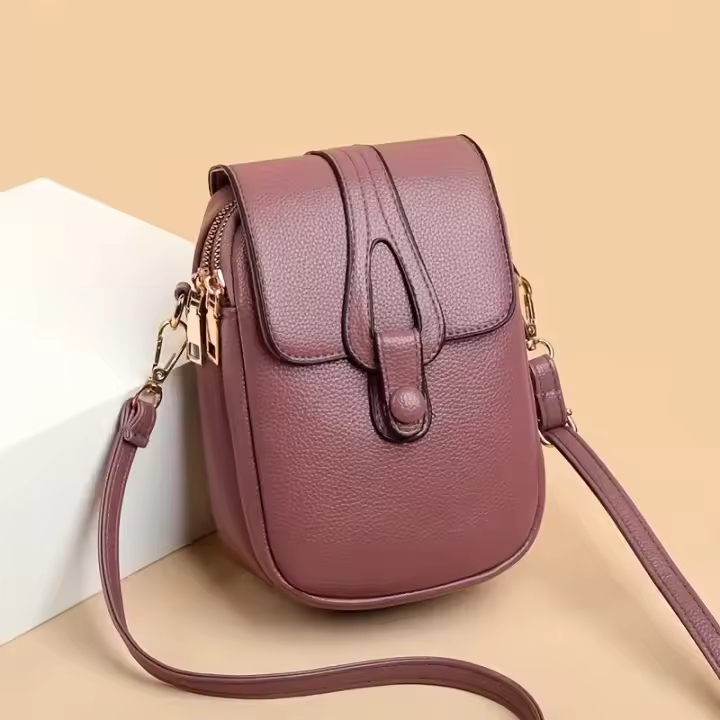 Bolso de Mano Minimalista para el Trabajo Diario Bolso de Teléfono Versátil para Mujeres - 1