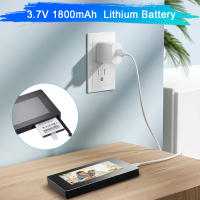 Cámara de Puerta Elecpow de 4.3 Pulgadas con Peephole Viewer 120° LCD 100W Pixels Inteligente para Exteriores Monitor de Huella Digital - details 4