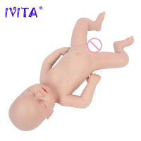 Muñeca de Bebé Renacida de Silicona IVITA Muñeca Suave Realista con Chupete para Niños - details 12