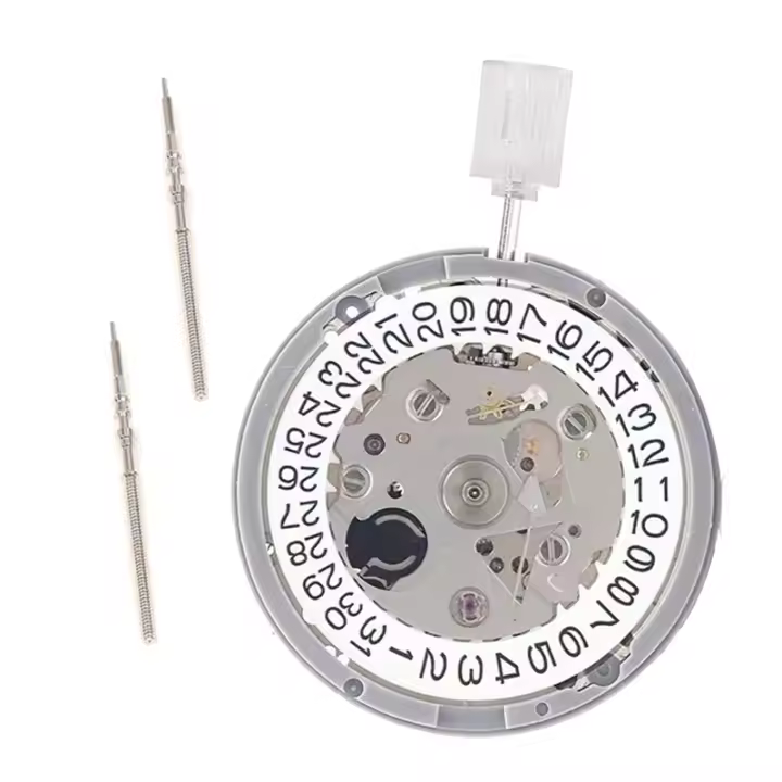 Movimiento de reloj mecánico NH35A NH35, alta precisión, fecha a 3 ruedas dentadas, 24 joyas, bobinado automático - 1