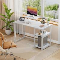 Escritorio de Computadora con Estantes Reversibles Mesa de Oficina para Ahorro de Espacio - details 10