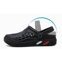 Sandalias ligeras de EVA para hombre, zapatos informales con agujeros, zuecos para amantes del jardín en casa, zapatillas planas de playa al aire libre, talla grande 49 - details 4