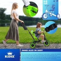 Bicicleta de Equilibrio, Triciclo para niños de 1 año a 5 Años, Capacidad de Carga hasta 25kg, Incl. Manillar/Barra de Seguridad/Cinturón de Seguridad/Timbre/Espejo. - details 2