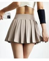 Falda de tenis de ocio para mujer, pantalones cortos con forro interior para porristas de golf, faldas plisadas para correr, deporte atlético, gimnasio y entrenamiento - details 11
