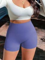 Shorts de Entrenamiento de Moda FINESS para Mujeres Verano 2025 Cintura Alta Elástica Sin Costuras para Mejorar las Curvas Ideal para Ciclismo y Yoga - details 9