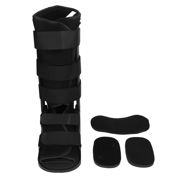 Bota para caminar alta para pie roto, esguince de tobillo ortopédico, fracturas médicas, suministros fundidos XL (para zapatos de talla 45 a 48) - 1
