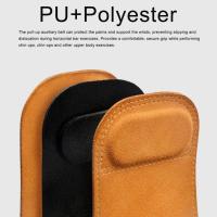 Prensa de Banco para Levantamiento de Pesas Barra de Anillo para Cuello, Correas, Guantes Deadlift y Almohadillas de Agarre para Fitness, Gimnasio, Entrenamiento, Mancuernas - details 9