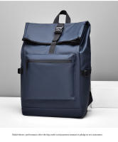 Nueva mochila multifuncional de gran capacidad de moda para estudiantes de secundaria masculinos, estudiantes universitarios, mochila de personalidad estética informal - details 15