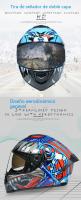 Casco motocross Descenso de Montaña MX Carreras de Locomotora hombre mujer enduro - details 2