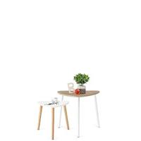 Mueble de TV - Mesa de Salón Moderna, Puerta con Sistema Click, Estante de Cristal Templado, Muy Resistente, Fabricado en Europa, Color Roble - details 9