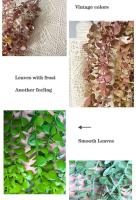 Árbol de eucalipto de 90cm y 12 tenedores, colgante de vid Artificial, plantas de pared, hoja de plástico con gradiente falso, jardín, hogar, ventanas y balcón - details 4