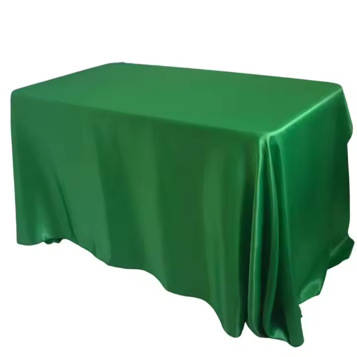 Mantel de satén perfecto para boda, fiesta, Navidad, cumpleaños, ducha, mesa de comedor - 1