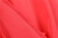 Strapless women summer solid slim a-line midi party dress - details 32