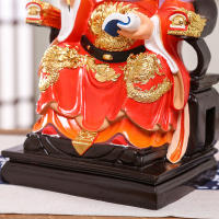 Diosa moldeada por inyección de 12 pulgadas y 30cm, Lady Linshui, Chen Jinggu, del taoísmo, adorno de estatua de Buda de resina - details 5