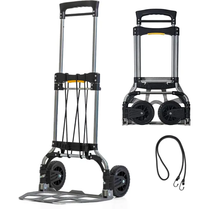 Carretilla de mano plegable y resistente, carretilla de saco, 160 kg - 1