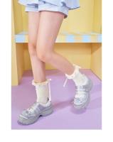 Verano nuevos zapatos Mary Jane de tacón grueso con suela gruesa zapatos casuales versátiles zapatos individuales de moda que aumentan la altura - details 0