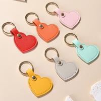 Llavero de Corazón de Cuero con Estilo Regalo de Colgante para Bolso de Coche para Mujeres - details 3