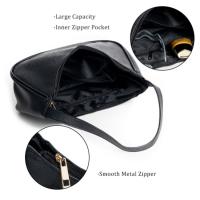 Bolso de hombro para mujer, nuevo estilo, bonito bolso tipo hobo, mini bolso de mano con cremallera. - details 6