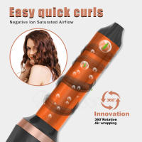 Horquilla de Aire Caliente Multifuncional Seis en Uno Secador de Cabello de Secado Rápido con Automática de Succión para el Hogar Alisador de Cabello Liso y rizado - details 3