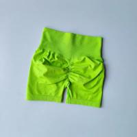 Pantalones Cortos de Yoga para Mujer en Talla Alta Transpirables para Fitness, Levantamiento de Glúteos, Correr, Ciclismo Material de Nylon de China - details 6