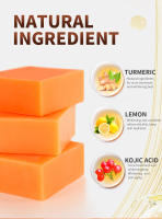 Lavado corporal blanqueador de cúrcuma Natural, limpieza profunda de la piel, elimina las manchas oscuras, las espinillas, el acné, la piel suave, para la barra de jabón facial y corporal - details 3