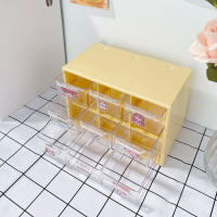 Organizador de escritorio con 9 compartimentos, cajón de gran capacidad, suministros todo en uno - details 1