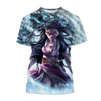 Camiseta con estampado 3D de Anime Devil Killer para hombre y mujer, camiseta de talla grande Haruku Street, deportes de ocio, secado rápido, transpirable - details 5