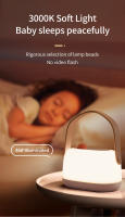 YEELIGHT Luz LED para cabecera portátil Luz para el cuidado del bebé Luz para dormir regulable 1500mAh Recargable 3000K Luz nocturna cómoda Cálida y acogedora - details 2