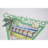 Camisetas Casuales de Verano 2025 Camisetas de Hombre de Algodón Puro y Suelas Largas con Estampados de Logotipo en la Parte Superior - details 4
