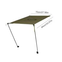 Silla plegable de tela Oxford ultraligera, adecuada para picnics, playas, turismo, acampadas al aire libre, senderismo y pesca. - details 15