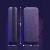 Estuche de transporte EVA con ranuras para consola de juegos, bolso Compatible con consola multicapa para cubierta de vapor, estuche de almacenamiento con cremallera, protector - details 8